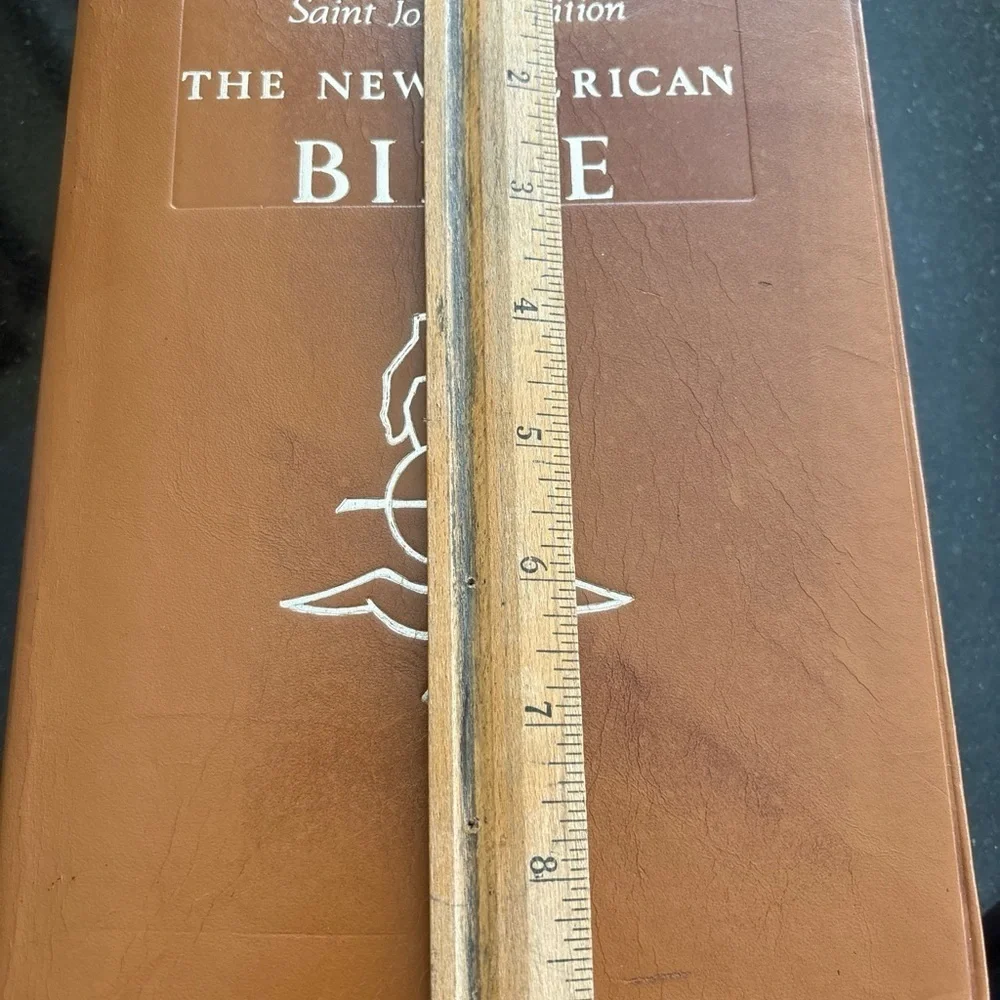Saint Joseph Edition New American Bible 1970 Catholic Publishing 1970 edition